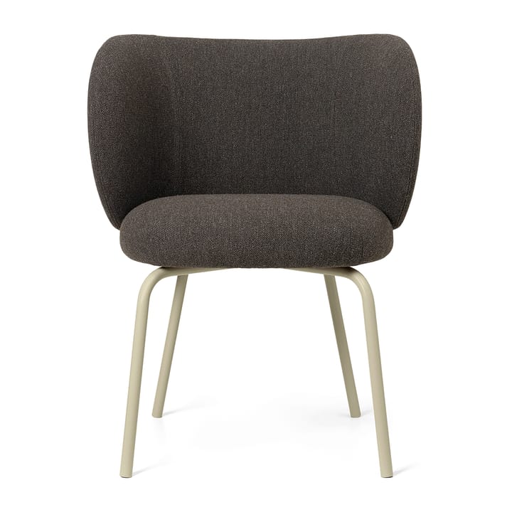 Rico hallingdal καρέκλα τραπεζαρίας - Dark grey brown-cashmere - Ferm Living