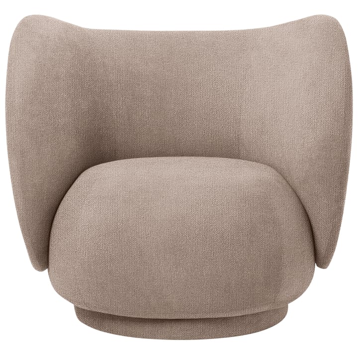Rico lounge καρέκλα bouclé - Sand - Ferm Living