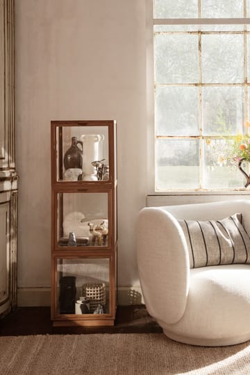 Rico lounge καρέκλα bouclé - Wool bouclé offwhite - Ferm Living
