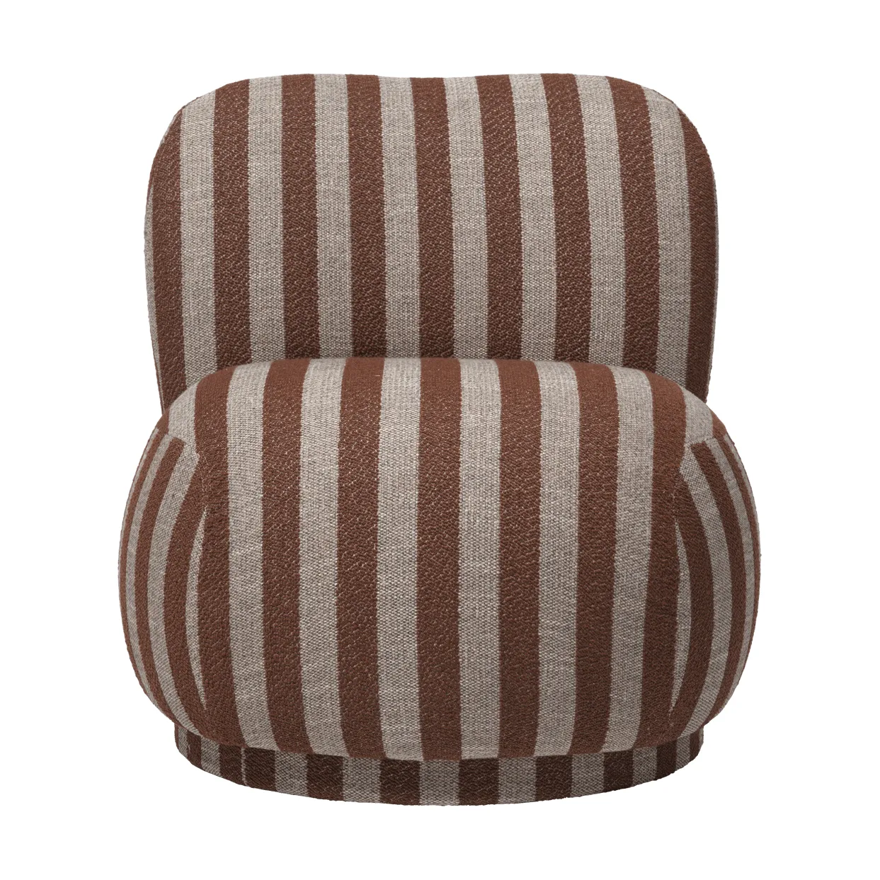 Rico lounge chair piccolo πολυθρόνα, Louisiana, Sand-chocolate Ferm Living