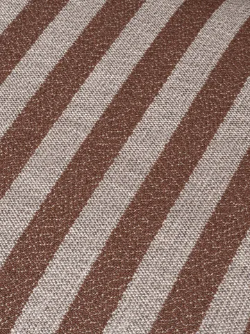 Rico lounge chair piccolo πολυθρόνα - Louisiana, Sand-chocolate - Ferm Living