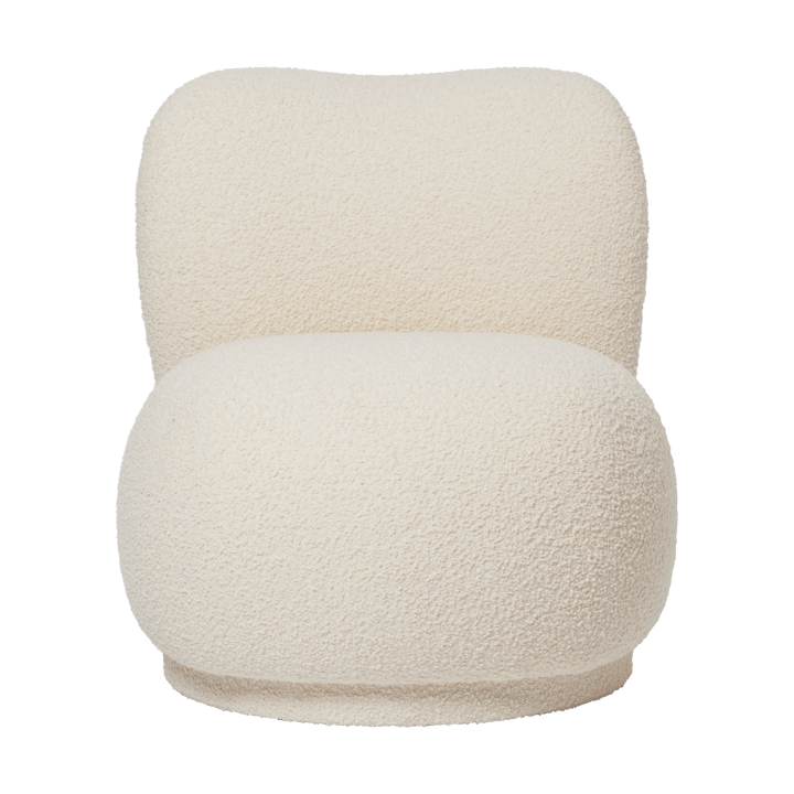 Rico lounge chair piccolo πολυθρόνα - Nordic Bouclé-Off-white - Ferm Living