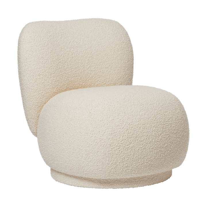 Rico lounge chair piccolo πολυθρόνα, Nordic Bouclé-Off-white Ferm Living