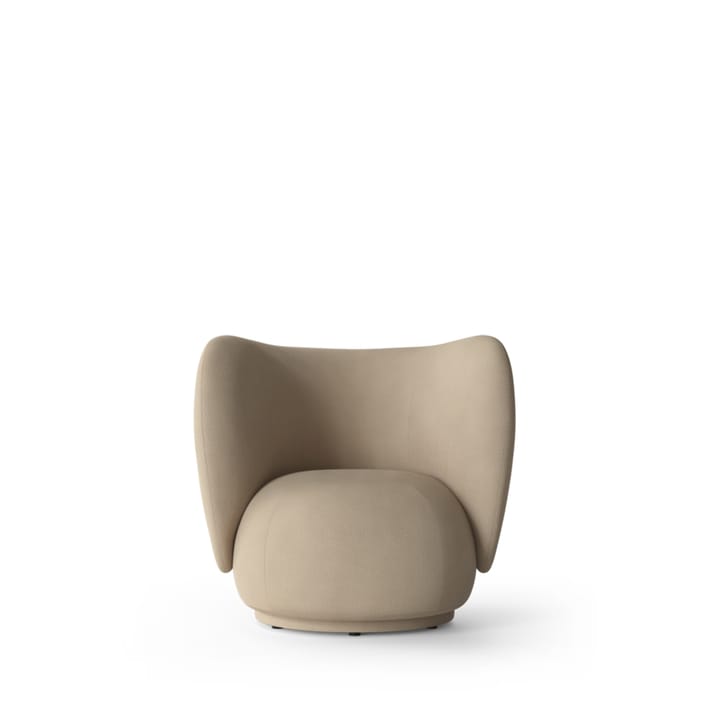 Rico lounge chair πολυθρόνα - sand, brushed - Ferm Living