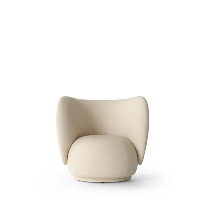 Rico πολυθρόνα lounge - offwhite, brushed - Ferm Living