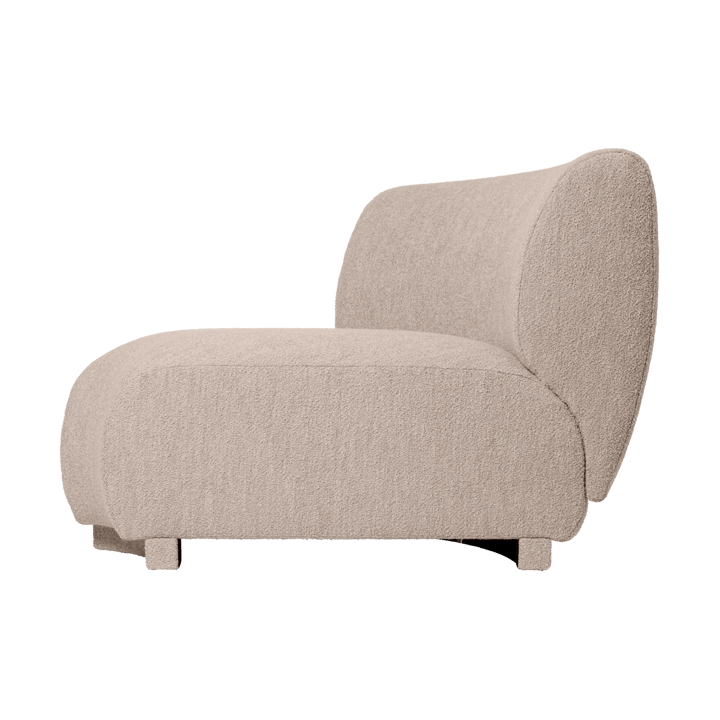 Rico modular καναπές γωνία 45° Soft Bouclé, Natural Ferm Living
