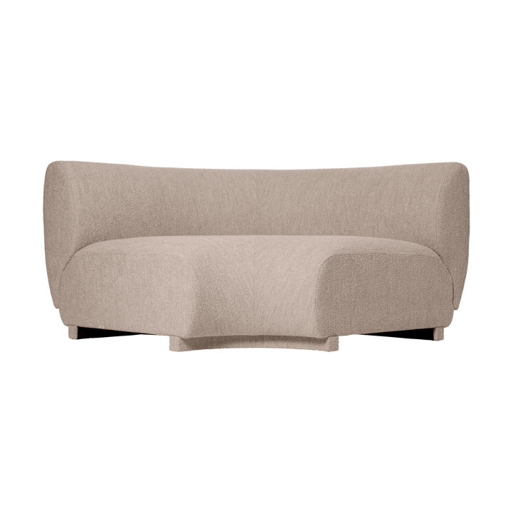 Rico modular καναπές γωνία 90° Soft Bouclé - Natural - Ferm Living