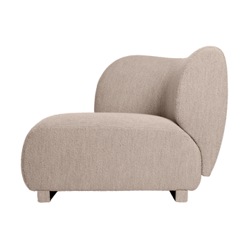 Rico modular καναπές μπράτσο αριστερό Soft Bouclé - Natural - Ferm Living