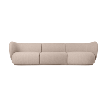 Rico modular καναπές μπράτσο αριστερό Soft Bouclé - Natural - Ferm Living