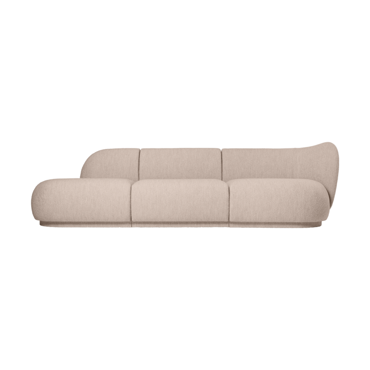 Rico modular καναπές μπράτσο δεξί Soft Bouclé, Natural Ferm Living