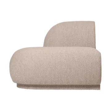 Rico open modular καναπές αριστερός - Soft bouclé-natural - Ferm Living