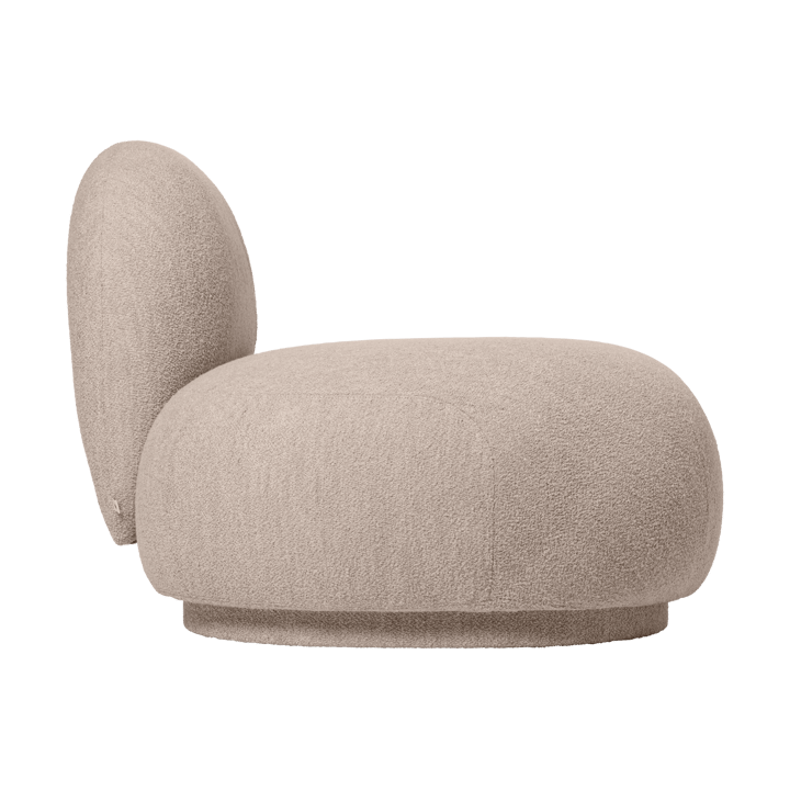 Rico open modular καναπές αριστερός, Soft bouclé-natural Ferm Living