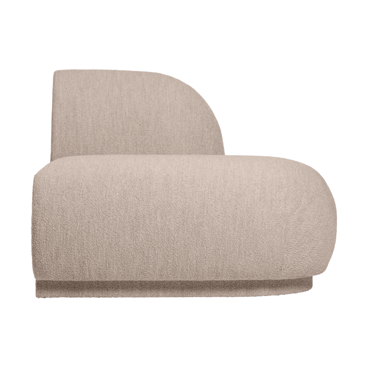Rico open modular καναπές δεξιός - Soft bouclé-natural - Ferm Living