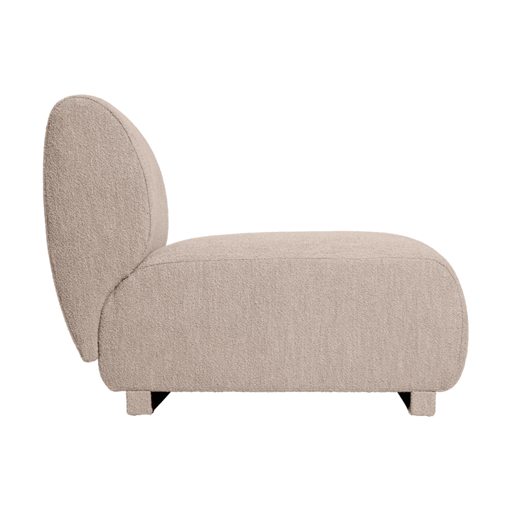 Rico open modular καναπές δεξιός, Soft bouclé-natural Ferm Living