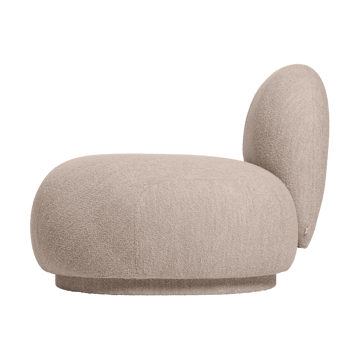 Rico open modular καναπές δεξιός - Soft bouclé-natural - Ferm Living