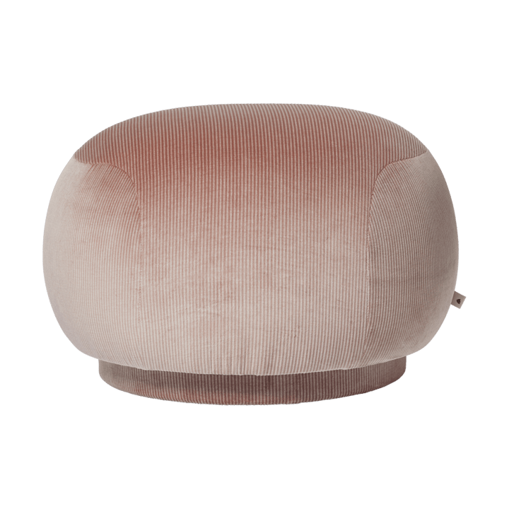 Rico pouf σκαμπό / πουφ - Devoré Velvet-blush - Ferm Living