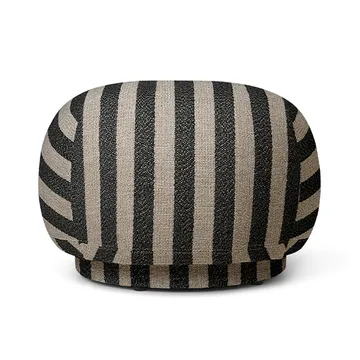 Rico pouf πουφ - Louisiana sand black - Ferm Living