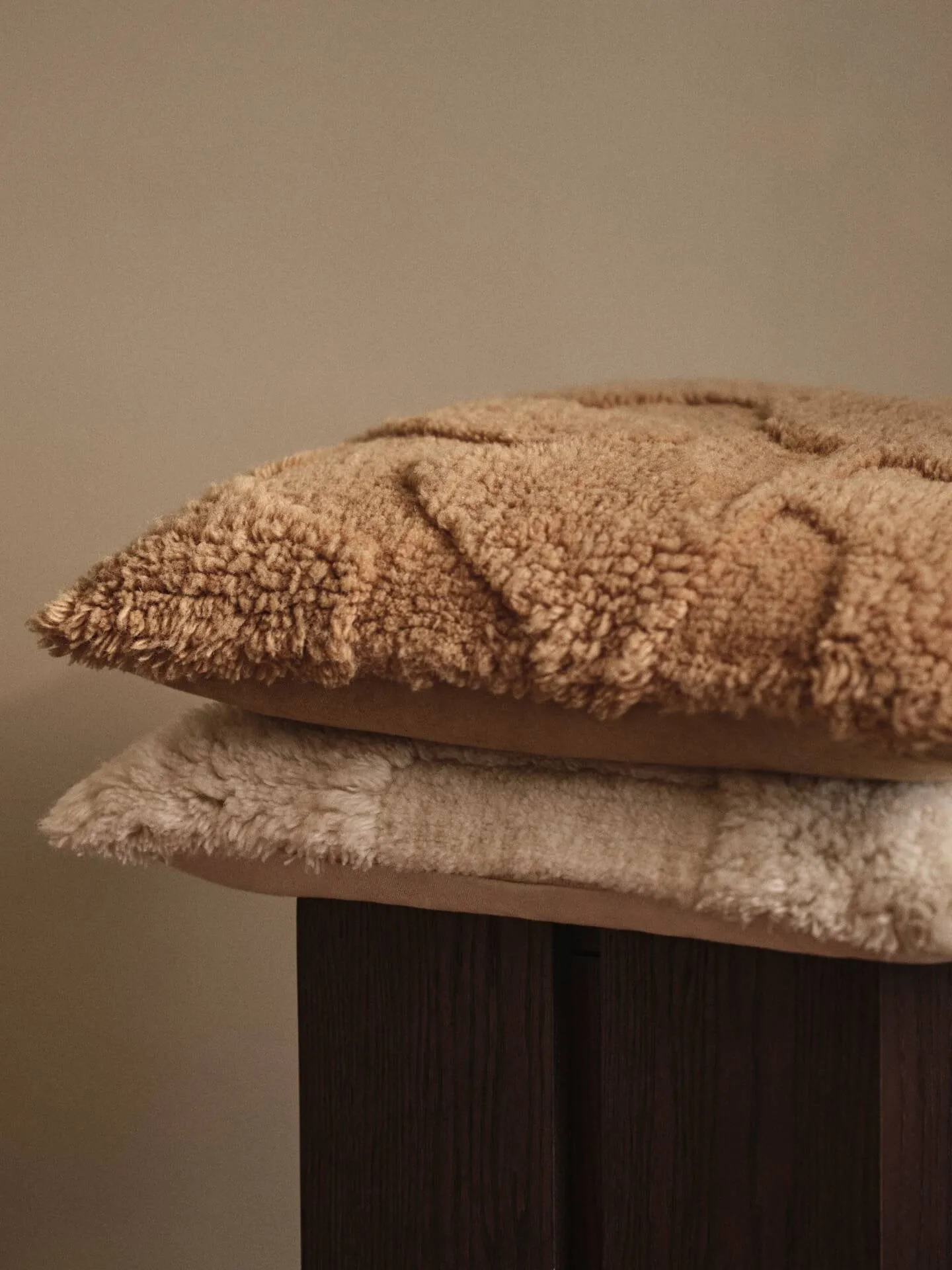 Rime tufted μαξιλάρι, Off-white, 50x50 εκ. Ferm Living