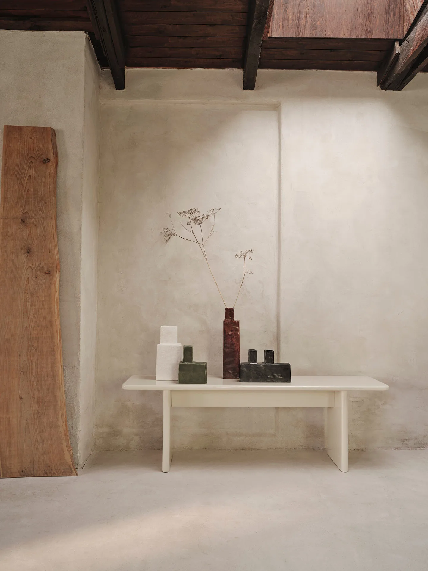 Rink πάγκος 140 cm, Eggshell Ferm Living