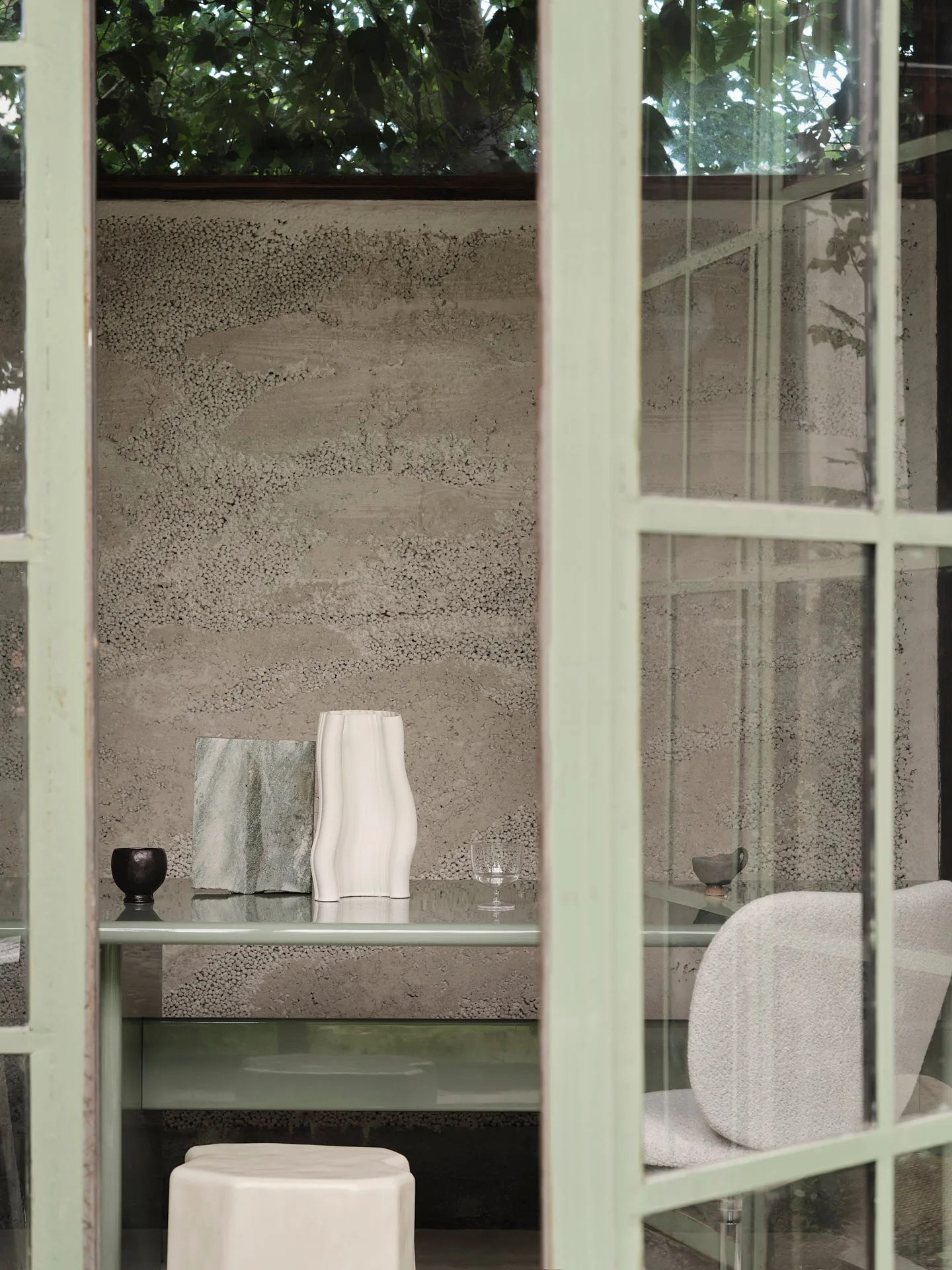 Rink τραπεζαρία μικρό 200x90x74 εκ, Tea green Ferm Living