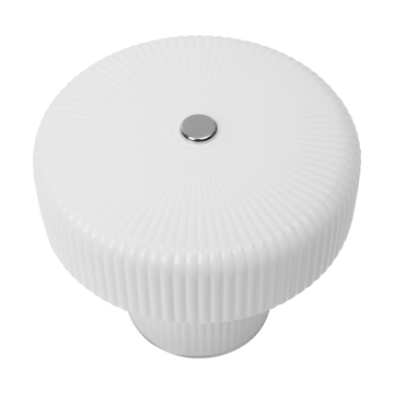 Ripple φορητό επιτραπέζιο φωτιστικό 10 cm - White - Ferm Living