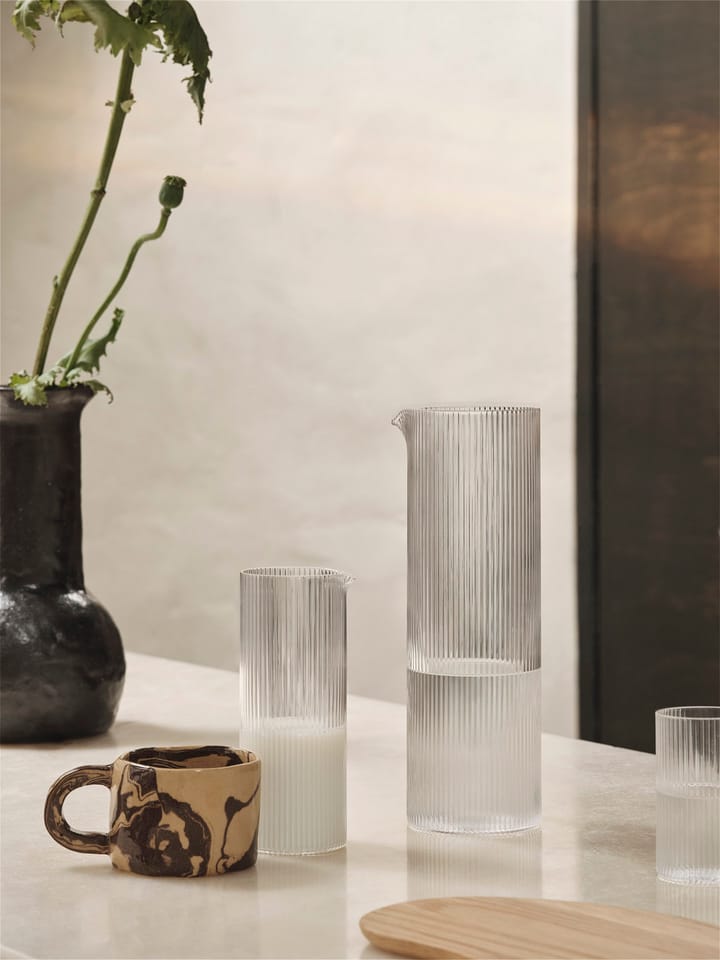 Ripple καράφα 1,12 L, Clear Ferm Living