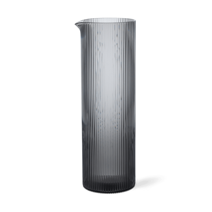 Ripple καράφα 1,12 L - Smoked grey - Ferm Living