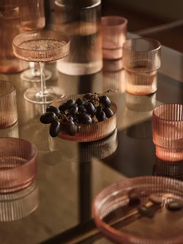 Ripple μπολ πρωινού 4 τεμάχια - Blush - Ferm Living
