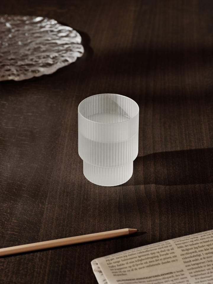 Ripple ποτήρι συσκευασία 4 τεμαχίων, Frosted Ferm Living