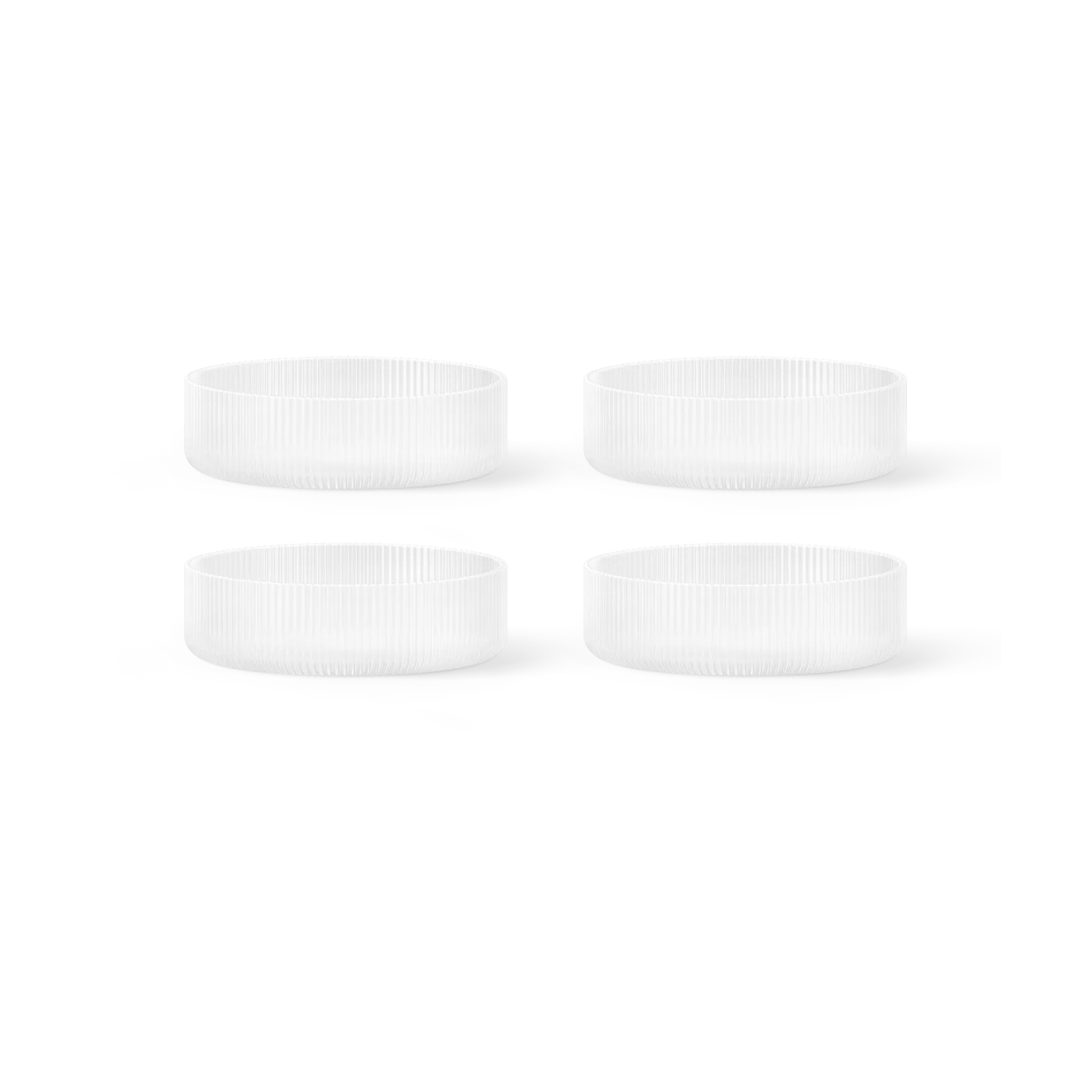 Μπολ πρωινού, Ripple, συσκευασία 4 τεμαχίων, Frosted Ferm Living