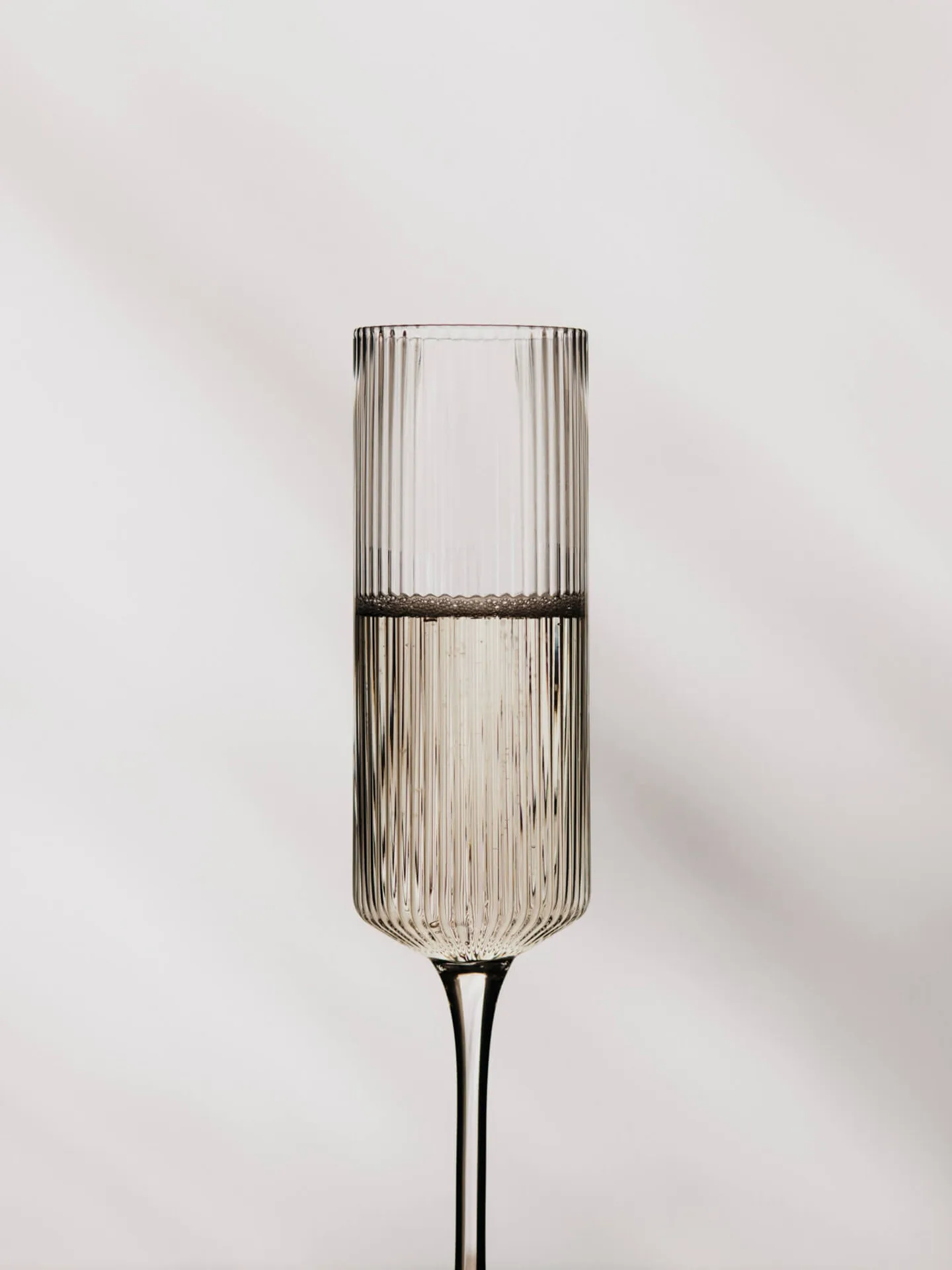 Ripple Champagne flutes ποτήρια σαμπάνιας 15 cl 2-pack, Clear Ferm Living
