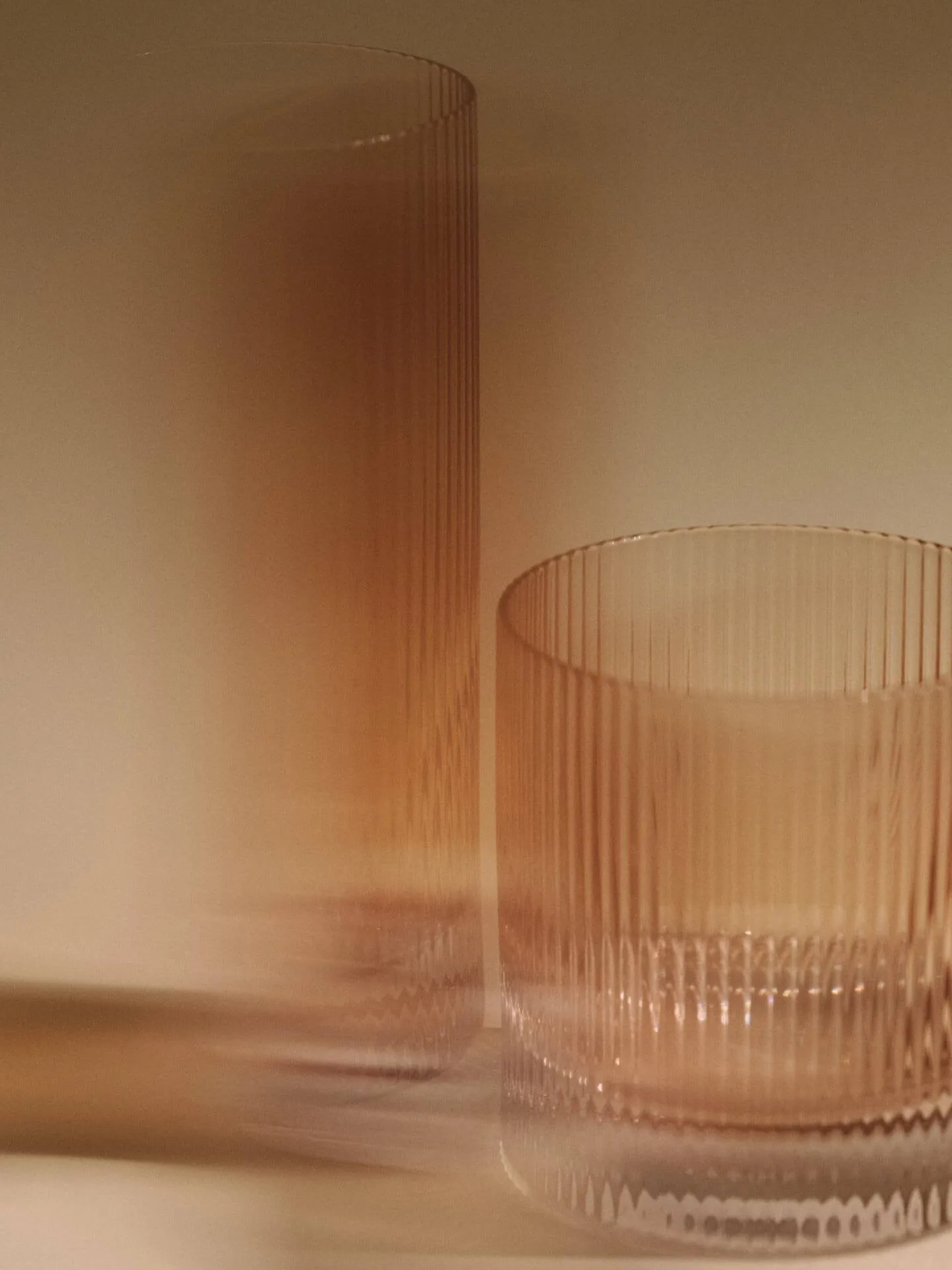 Ripple Highball ποτήρια 48 cl 2 τεμάχια, Blush Ferm Living