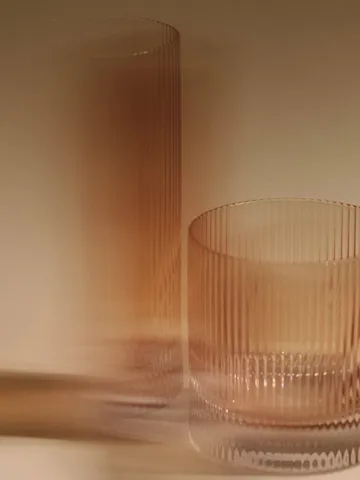 Ripple Highball ποτήρια 48 cl 2 τεμάχια - Blush - Ferm Living