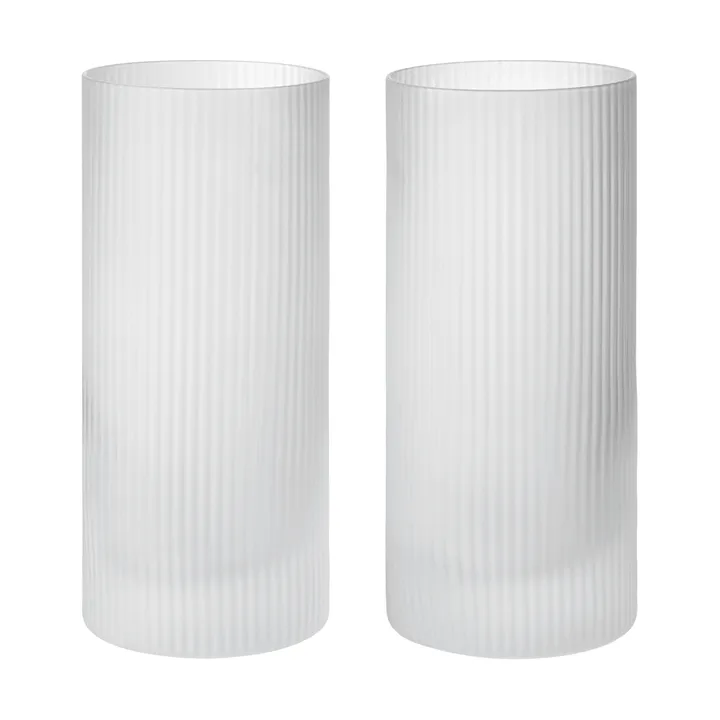 Ripple Highball ποτήρια 48 cl 2 τεμάχια - Clear - Ferm Living