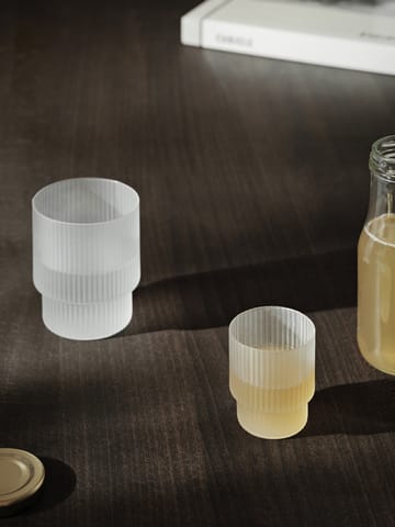 Ripple ποτήρι συσκευασία small 4 τεμαχίων - Frosted - Ferm Living