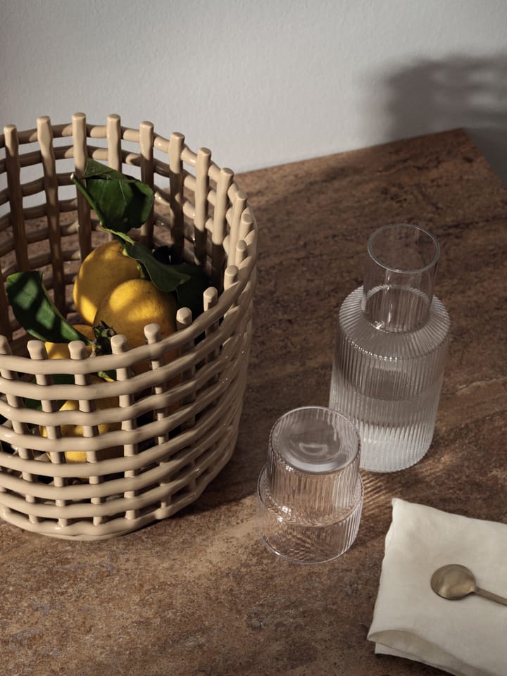Ripple ποτήρι συσκευασία small 4 τεμαχίων, Διαφανές Ferm Living