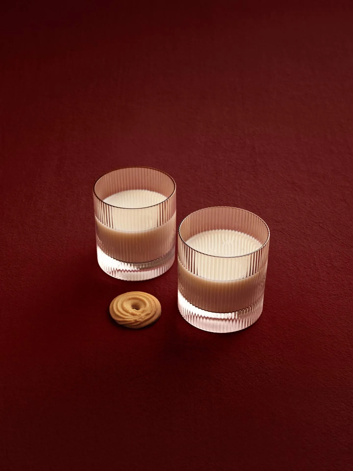 Ripple tumbler ποτήρια 25 cl 2 τεμάχια, Blush Ferm Living