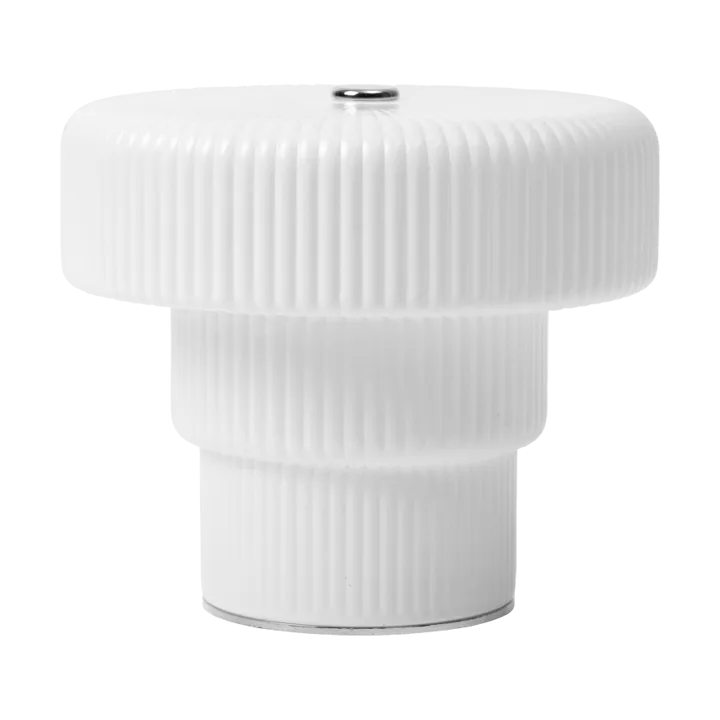 Ripple φορητό επιτραπέζιο φωτιστικό - White, 10 cm - Ferm Living