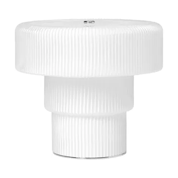 Ripple φορητό επιτραπέζιο φωτιστικό - White, 16,5 εκ. - Ferm Living