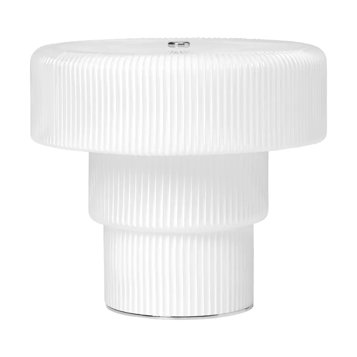 Ripple φορητό επιτραπέζιο φωτιστικό - White, 16,5 εκ. - Ferm Living