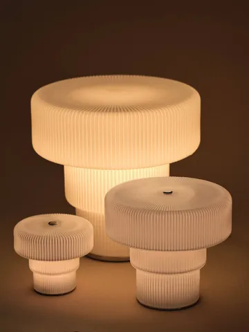 Ripple μπουκάλι λαδιού - White, Ø28x28 εκ. - Ferm Living