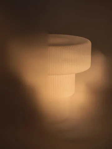 Ripple μπουκάλι λαδιού - White, Ø28x28 εκ. - Ferm Living