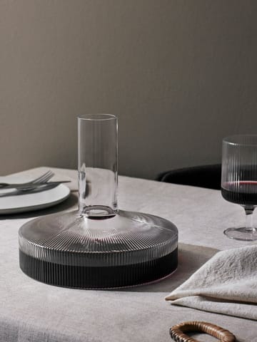 Ripple καράφα κρασιού - Καθαρός - Ferm Living