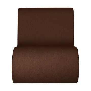 Rouli center module pure bouclé σπονδυλωτός καναπές - Chestnut brown - Ferm Living