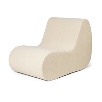 Rouli center module pure bouclé σπονδυλωτός καναπές - Off-white - Ferm Living