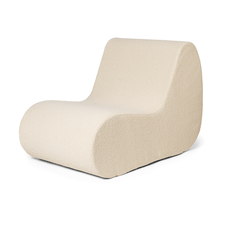 Rouli center module pure bouclé σπονδυλωτός καναπές - Off-white - Ferm Living