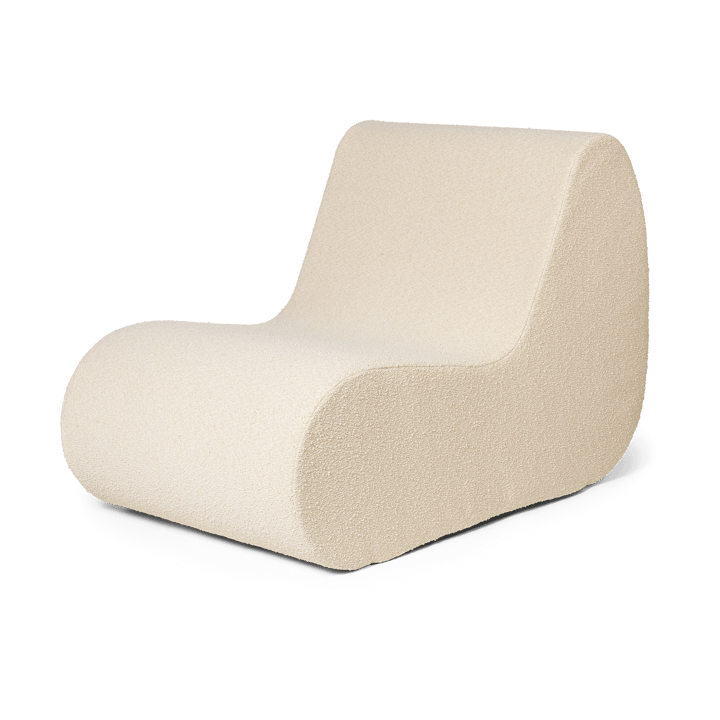 Rouli center module pure bouclé σπονδυλωτός καναπές - Off-white - Ferm LIVING