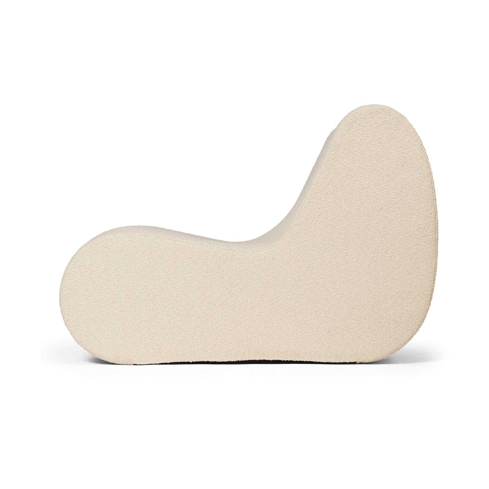 Rouli center module pure bouclé σπονδυλωτός καναπές, Off-white Ferm Living