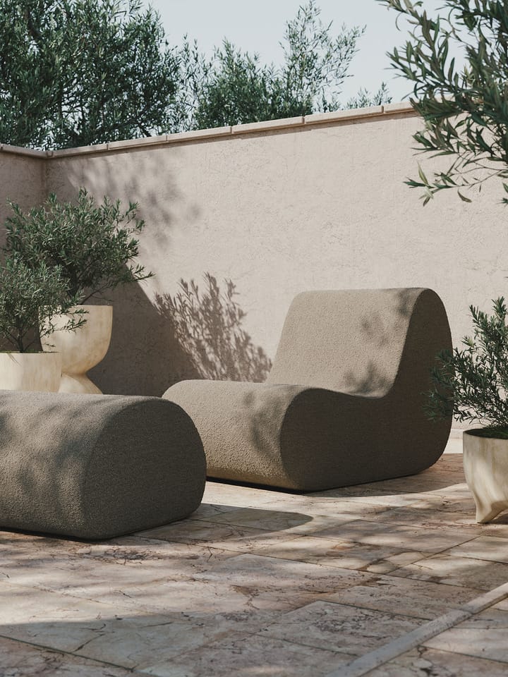 Rouli center module pure bouclé σπονδυλωτός καναπές, Sand Ferm Living