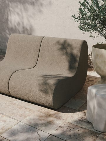 Rouli center module pure bouclé σπονδυλωτός καναπές - Sand - Ferm Living